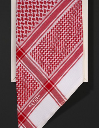 شماغ ريتشي احمر كلاسيك 2024