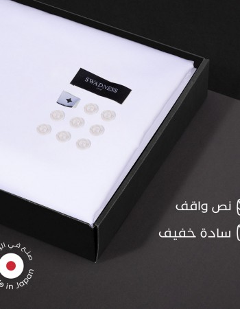 قماش ياباني صيفي نص واقف سوادنس S05 قماش ياباني صيفي نص واقف سوادنس S05