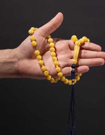 مسباح بكلايت اصفر معرق مع شكة تفصال 3K36